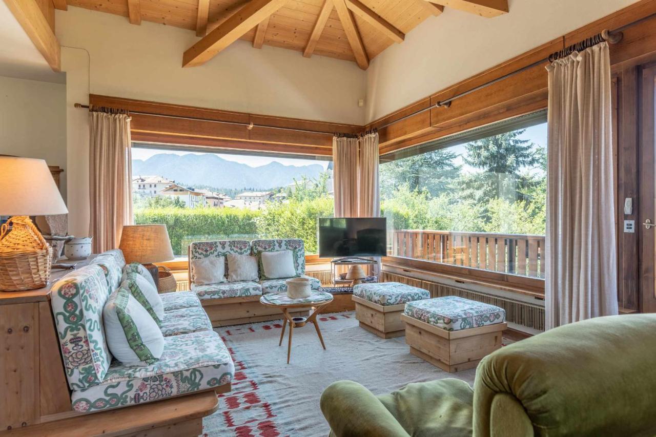 Dolomites White Rest Tres Apartment Ngoại thất bức ảnh